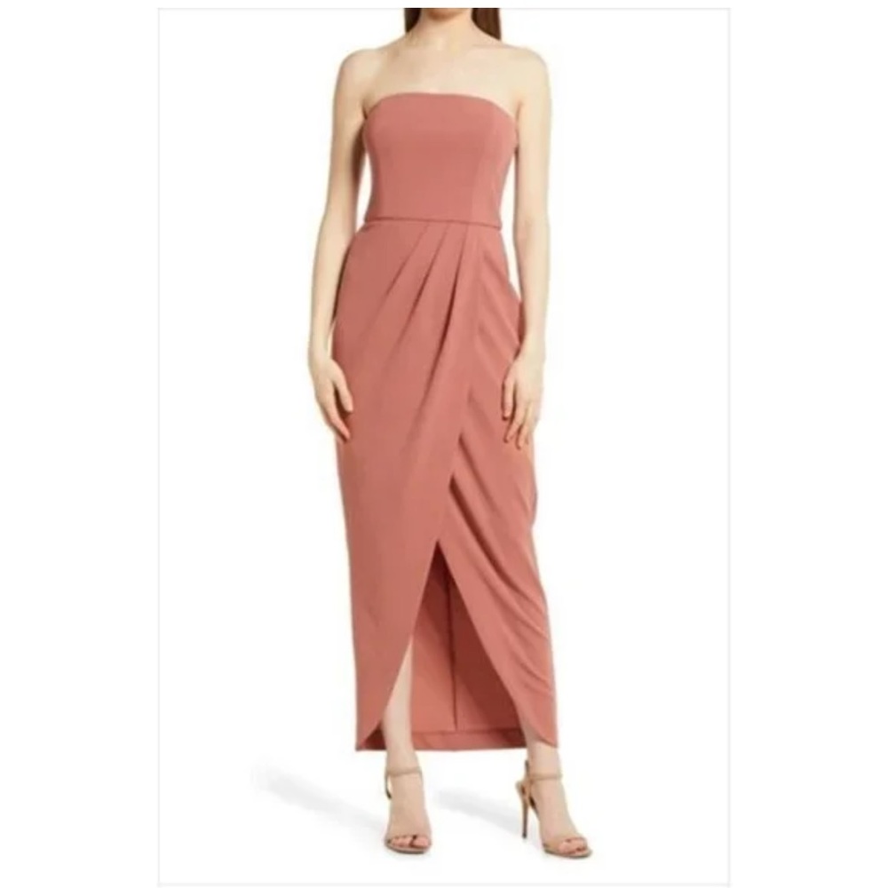 Wayf The Angelique Strapeless Tulip Gown (XS)